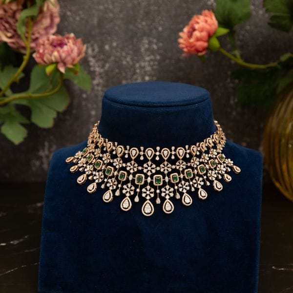 Sparkling Wonder Diamond Choker Necklace